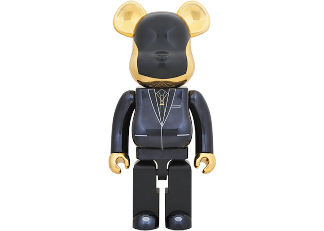 Bearbrick x Daft Punk Random Access Memories Version Gold 1000%