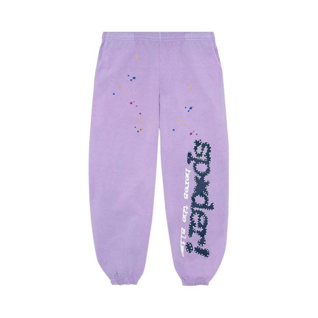 Sp5der Web Sweatpants Acai