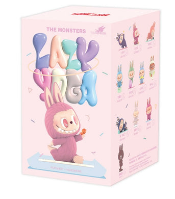Pop Mart Labubu The Monsters Lazy Yoga Series Figures Single Blind Box