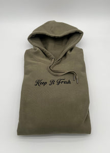 KIF Regular Fit Hoodie - Olive