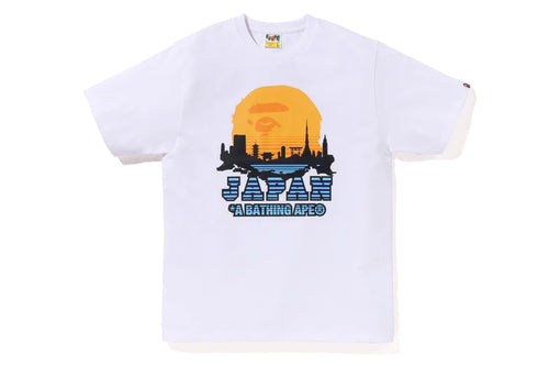 BAPE Japan Silhouette Tee White