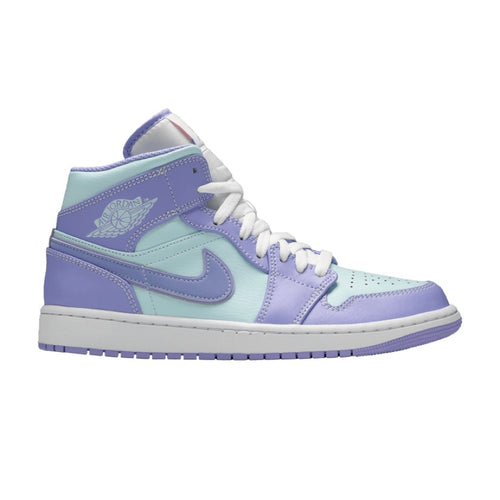 Jordan 1 Mid Purple Aqua