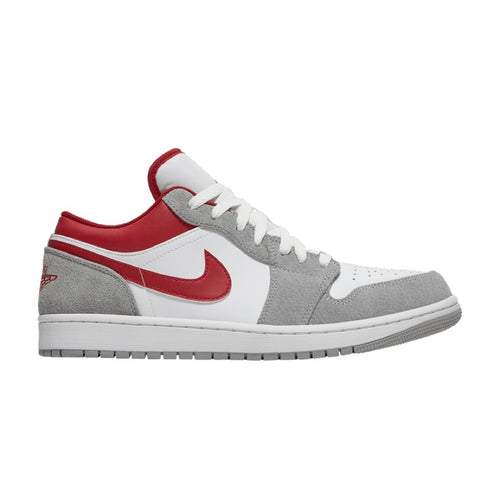 Jordan 1 Low SE Light Smoke Grey Gym Red