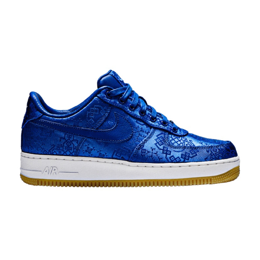 Nike Air Force 1 Low CLOT Blue Silk – Kif Kicks