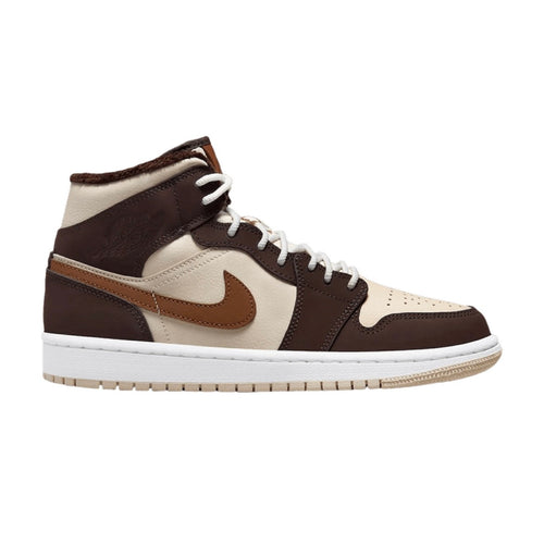 Jordan 1 Mid SE Brown Basalt Oatmeal (W)