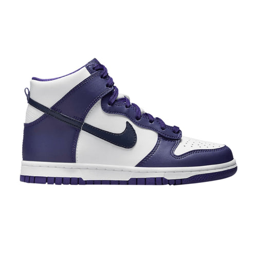 Nike Dunk High Electro Purple Midnght Navy (GS)