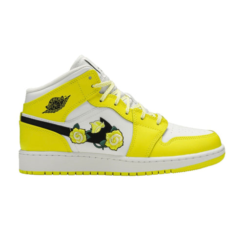 Jordan 1 Mid Dynamic Yellow