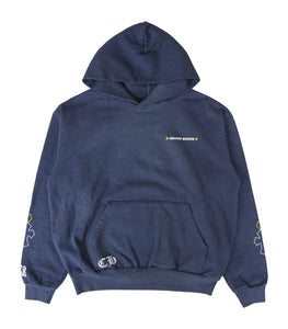 Chrome Hearts x Drake Certified Washed Blue Hoodie (Miami Exclusive)