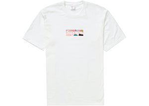 Supreme Pucci Box Logo Tee White/Dusty Pink